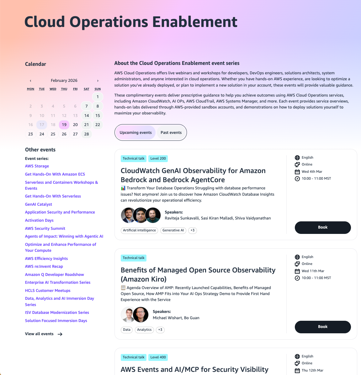 Cloud Operations Enablement